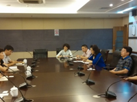 广州市科协赴市侨办交流工作