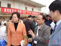 惠阳积极开展低温灾后复产科技下乡咨询活动