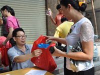 惠州市惠城区科协到新建社区开展垃圾分类党日活动