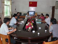 河源市科协到龙川县调研科普示范创建工作