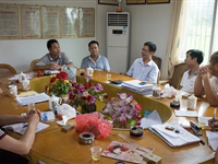 河源市科协到紫金县检查市县共建科普示范镇、村、基地项目实施情况