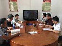 东源县科协领导到灯塔镇安平村调研科普长廊建设工作