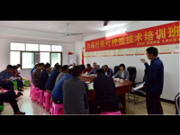和平县科协举办茶叶高产栽培技术培训班