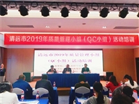 清远市2019年质量管理小组(QC小组)活动培训班顺利举行