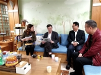 河源市科协携手企业拜访刘人怀院士