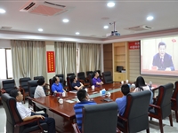 江门市科协组织收听收看习近平总书记在纪念五四运动100周年大会上的重要讲话