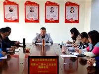 肇庆市科协召开会议传达贯彻肇庆市委十二届十三次全会精神