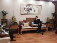 梅州市科协党组成员、副主席钟立强一行调研“广东省科技专家工作站”企业