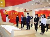 阳江市科协到市委党校廉政教育基地参观学习