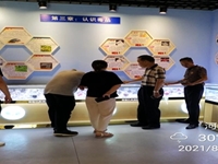 龙川县科协领导调研青少年禁毒科普工作