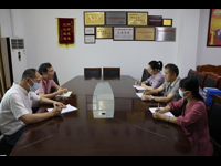 河源市科协领导到市科技馆检查指导工作