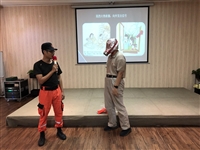 潮州市科协、潮州市大唐科协举办广东大唐国际潮州发电有限责任公司职工应急救援体验式培训活动