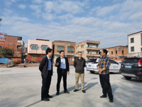 茂名市科协领导到茂南区公馆镇督导农村人居环境整治工作