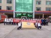 云浮市云安中学组织学生参观云安区消防站