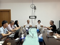 阳江市科协到市通信学会开展工作调研