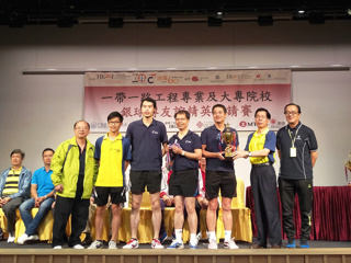 何真书记率队参加香港工程师学会主办的“一带一路工程专业及大专院校银球传友谊精英邀请赛”