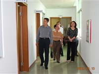 省科协秘书长杨豪标到阳江市调研学会工作