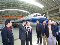 省级学会参观考察省航空学会航空博物馆