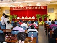 省科协组织直属机关消防演练