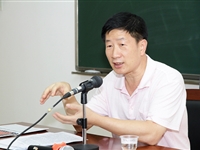 汤少明到省科普中心宣讲“党的群众路线”