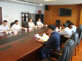 林雄一行拜会中国科协领导