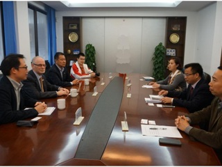 省科协领导会见英国机械工程师学会代表团