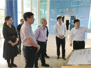 省科协到广东海洋大学水生生物博物馆调研科普中国e站建设工作