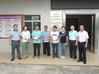 省科协领导到省科协扶贫村了解扶贫工作