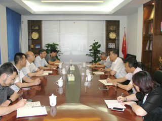 郑庆顺书记会见省科技厅厅长王瑞军一行