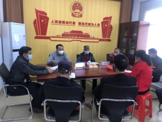 省科协驻岭北镇西塘村精准扶贫工作队扎实开展疫情防控工作