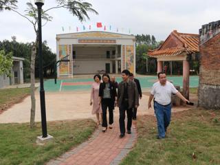 省科协领导到西塘村检查指导工作