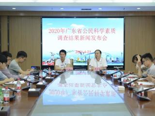 2020广东公民科学素质调查结果发布，具备科学素质公民比例达12.79%