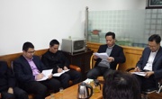 河源市科协到源城区科协调研征求群众路线教育实践活动意见