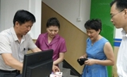 河源市科协到源城区检查市县科协共建镇（街道）、村（社区)、基地工作