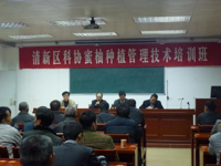 清远市清新区科协举办蜜柚种植管理技术培训班