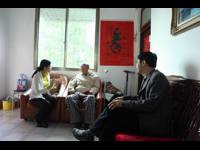 黄少兰走访慰问老科技工作者