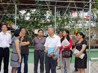 中国科协“全国科普教育基地”专家组到广东盈香生态园实地抽查