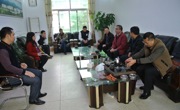 省科协调研组考察“校园科技”公益科普行动活动场地