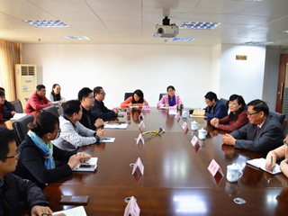 肇庆市委常委朱宜华调研市科协工作