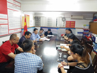 茂名市科协领导深入社区调研“创卫”工作