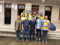 汕头市南澳县科协组织志愿者开展重阳节关爱老人活动