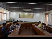 省青少年科技中心领导莅澄协调第34届广东省青少年科技创新大赛筹备工作