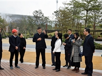 省科协领导实地考察佛山首个环保科普小镇建设