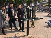 惠州市惠阳区科协到秋长社区调研科普宣传工作