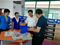 河源市委常委、统战部部长叶少军到和平县调研科协工作