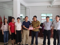 惠州市惠阳区科协到挂点村开展“七一”慰问活动