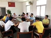 汕头市科协机关党支部到塘围社区开展党日活动