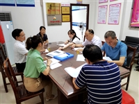 河源市科协党组成员、副主席潘振伟率队对省级科普e站开展检查考核工作