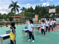 潮州市光电射击协会、湘桥区意溪镇西都小学举办“全国科技活动周”光电射击比赛