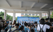 湛江市举行“童心向党 放飞科技梦”幼儿机器人比赛